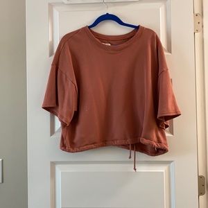 American Eagle drawstring top
